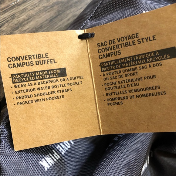 PINK Convertible Campus Duffle/Backpack - Picture 11 of 16